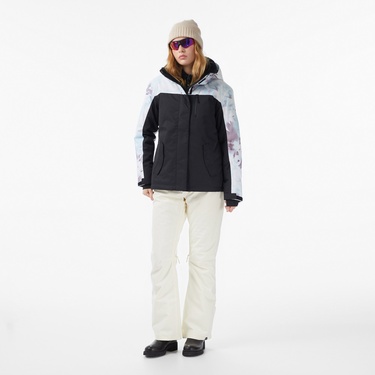  Roxy Jetty Block Kadın Siyah Kayak Montu