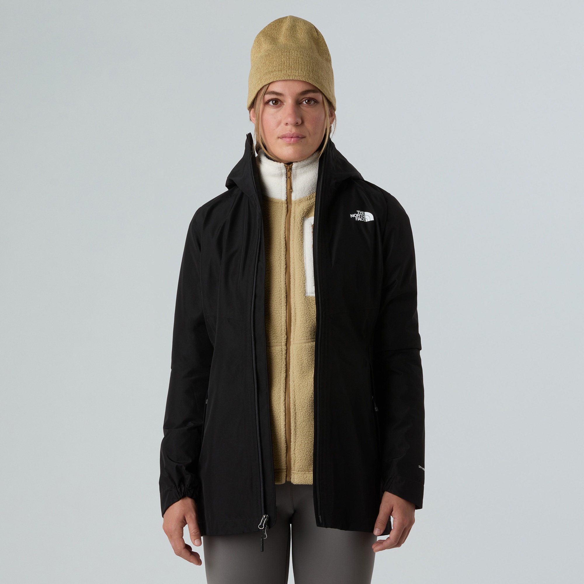 The North Face Hikesteller Parka Shell Kadın Siyah Outdoor Mont
