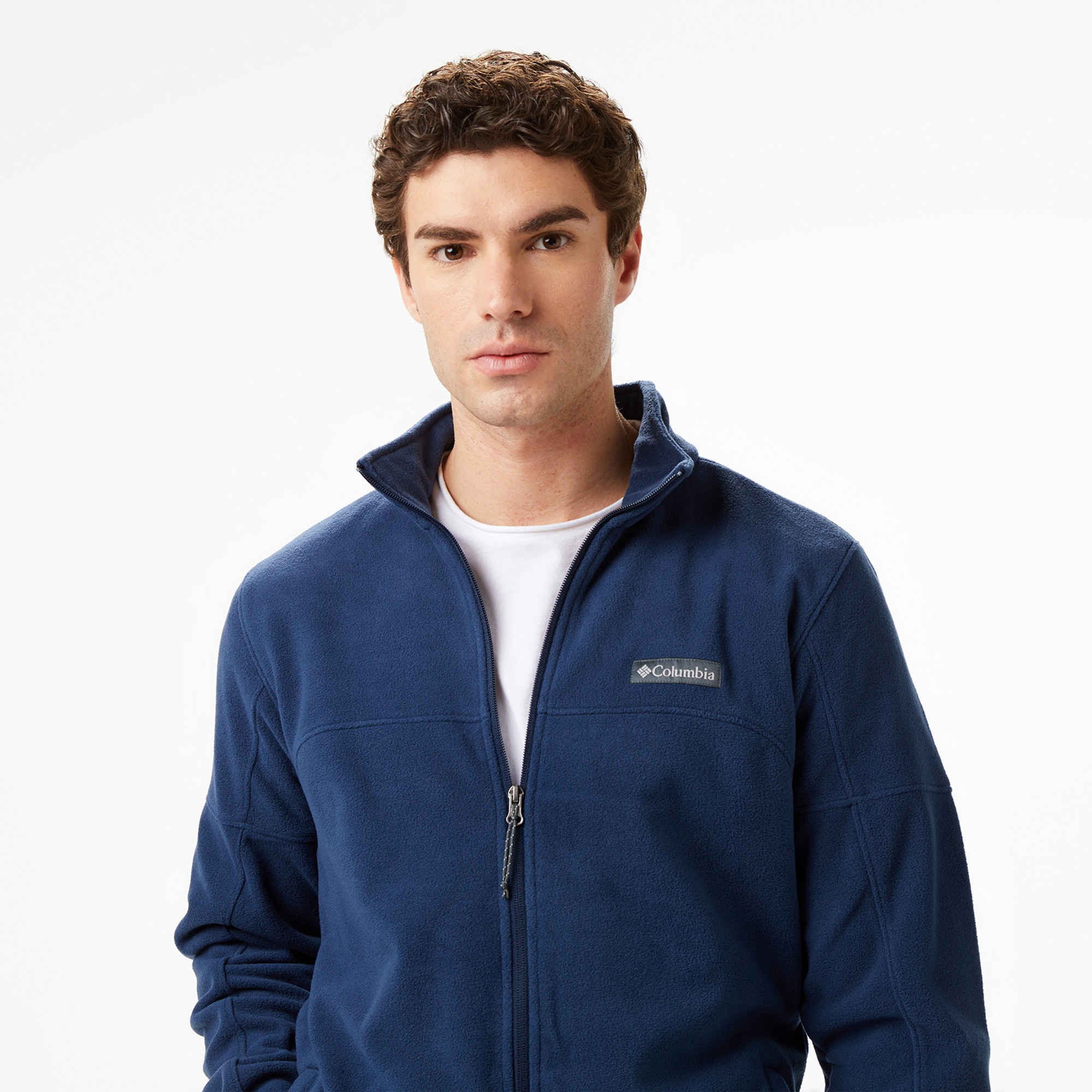 Columbia Basin Trail III Full Zip Erkek Lacivert Outdoor Polar