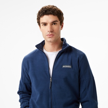  Columbia Basin Trail III Full Zip Erkek Lacivert Outdoor Polar