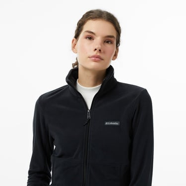  Columbia Basin Trail III Full Zip Kadın Siyah Outdoor Polar