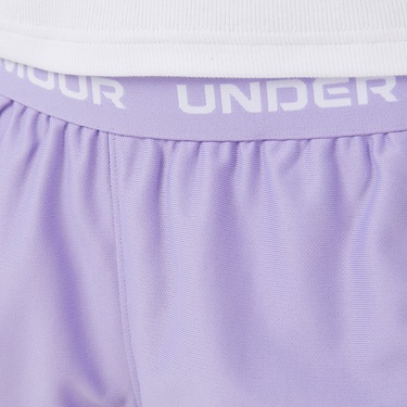  Under Armour Tech Play Up Kadın Mor Antrenman Şort