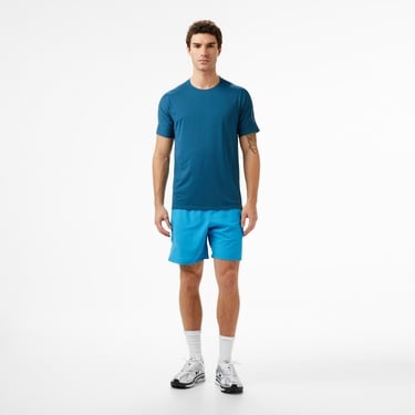 Under Armour Launch Pro 2N1 7 Erkek Mavi Koşu Şortu