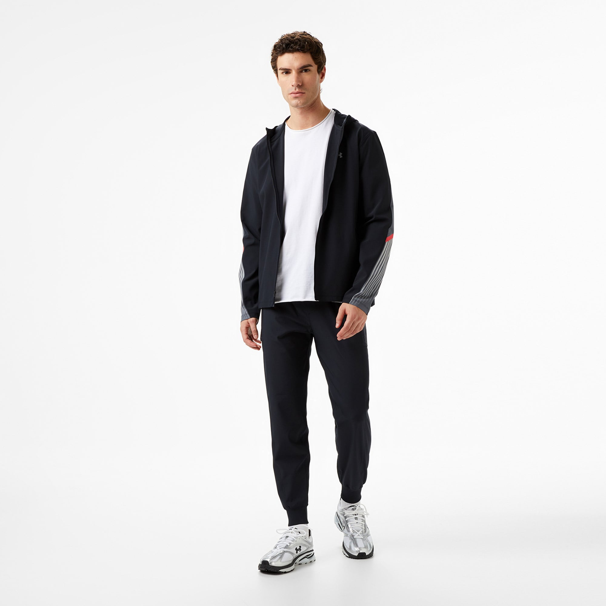  Under Armour Trail Run Pants Erkek Siyah Koşu Eşofman Altı