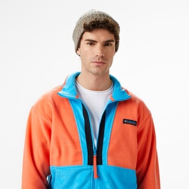  Columbia Backbowl II Full Zip Fleece Erkek Turuncu Outdoor Sweatshirt