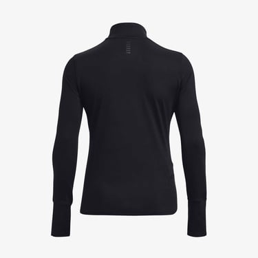  Under Armour Launch Pro Half Zip Kadın Siyah Koşu Sweatshirt
