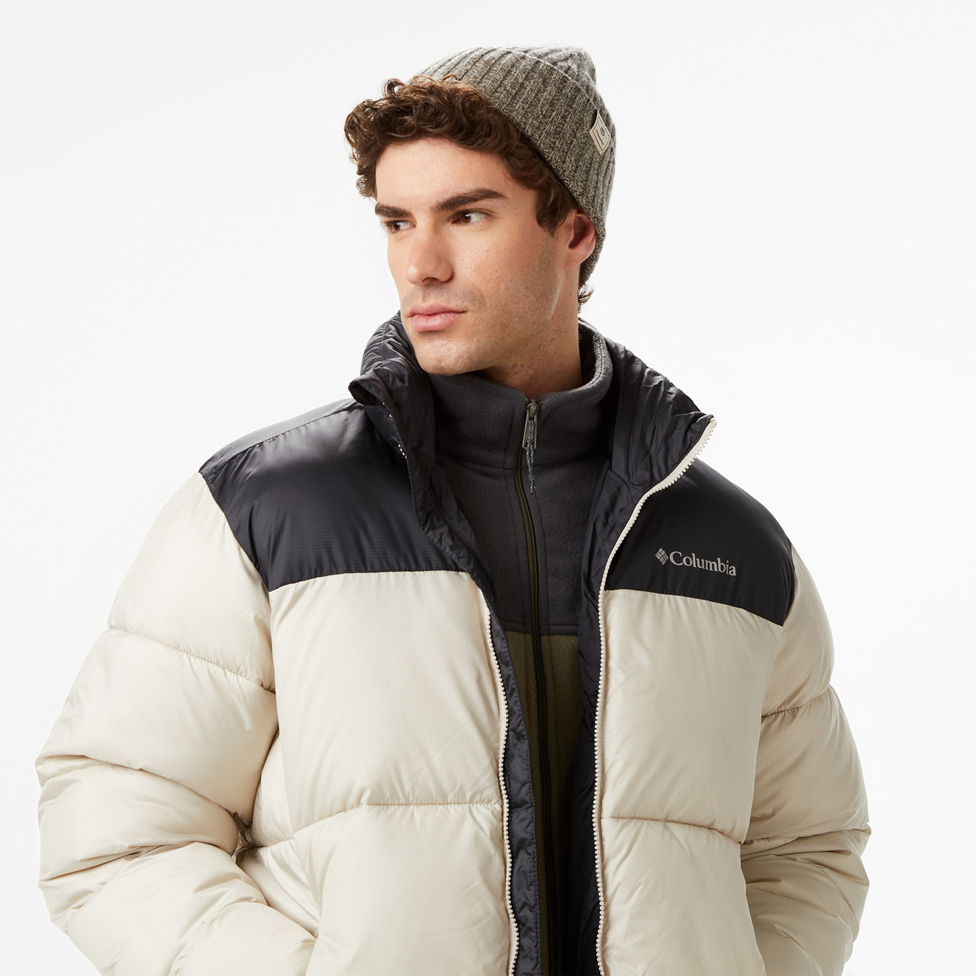 Columbia Puffect III Erkek Kahverengi Outdoor Mont