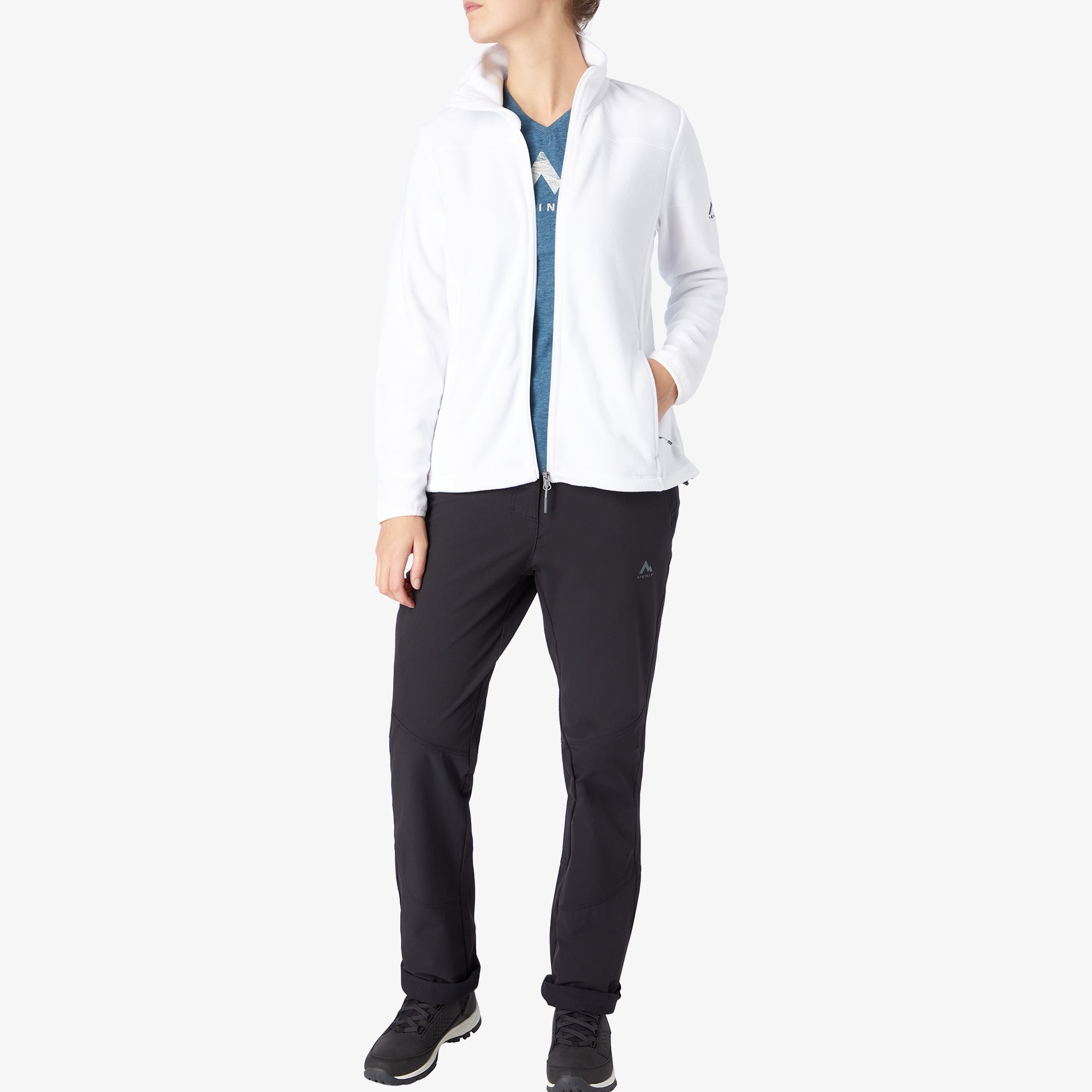 McKinley Coari II Kadın Beyaz Outdoor Polar