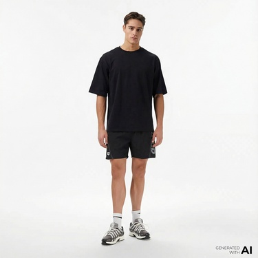  Arena Fundamentals Erkek Siyah Mayo Şort