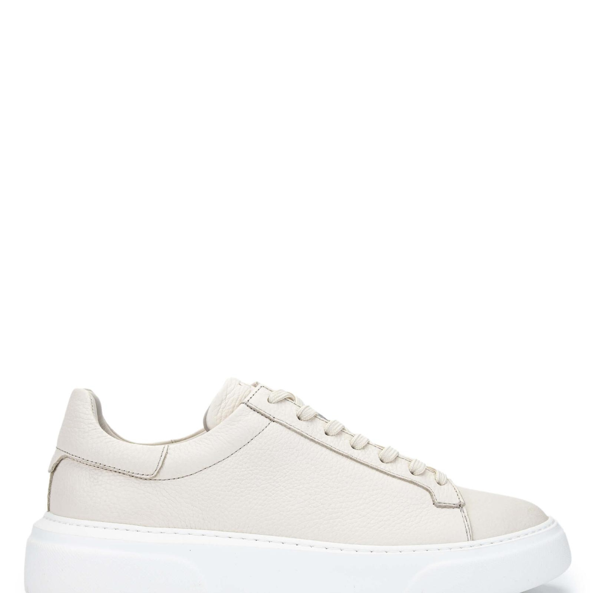 Tamer Tanca Erkek Hakiki Deri Bej Sneakers & Spor Ayakkabı