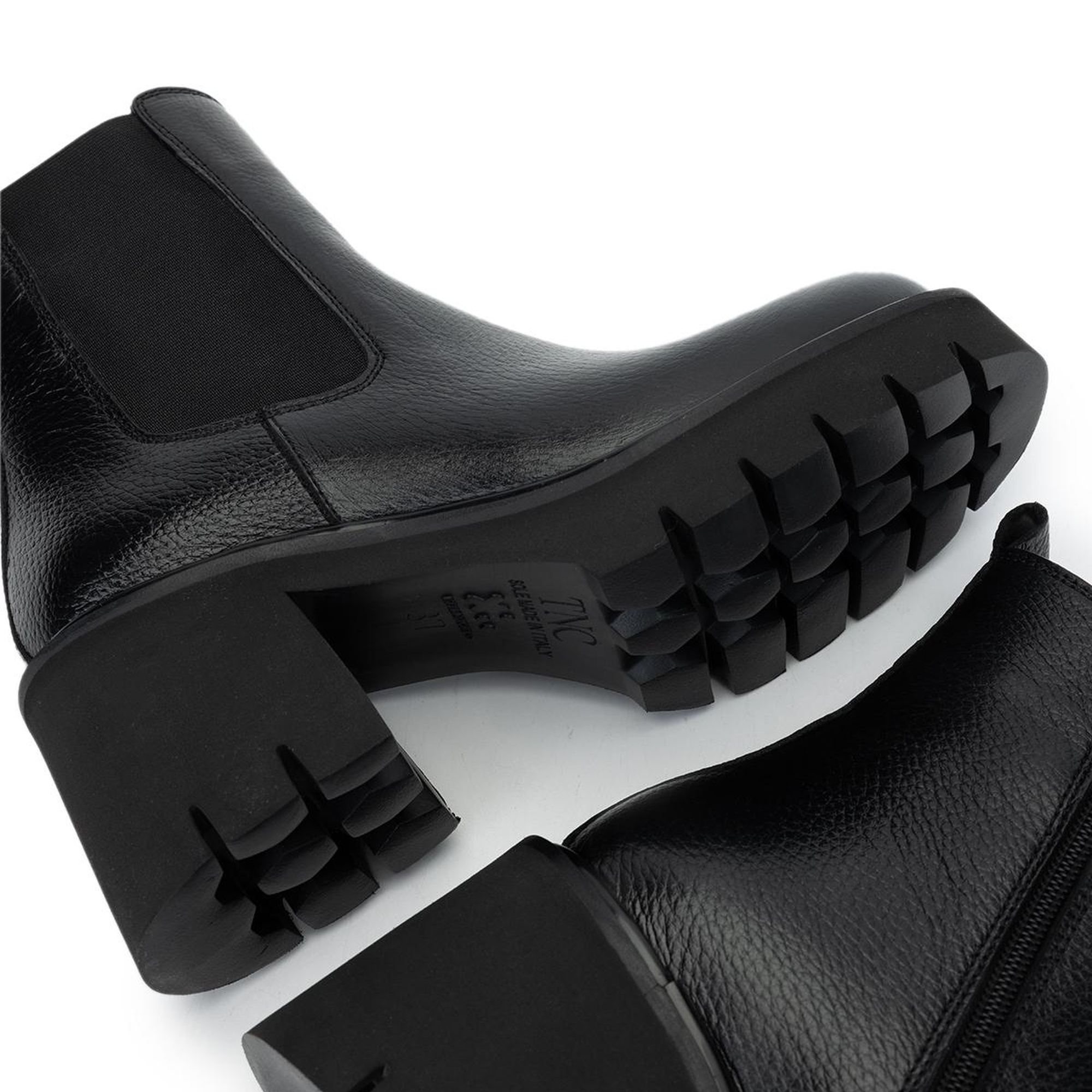 Valmenti Kadın Hakiki Deri Siyah Floter Casual Bot