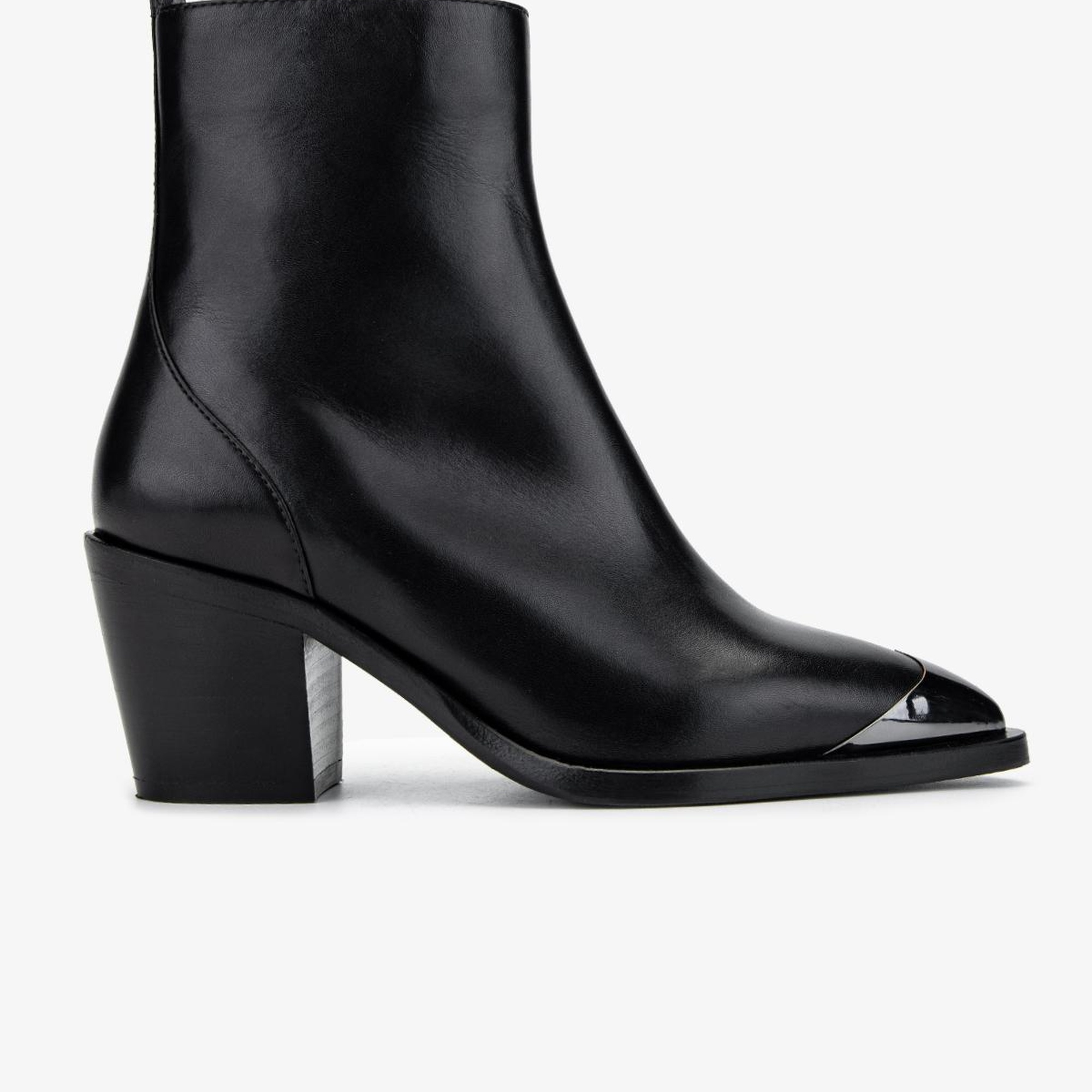 Valmenti Kadın Hakiki Deri Siyah Deri Casual Bot