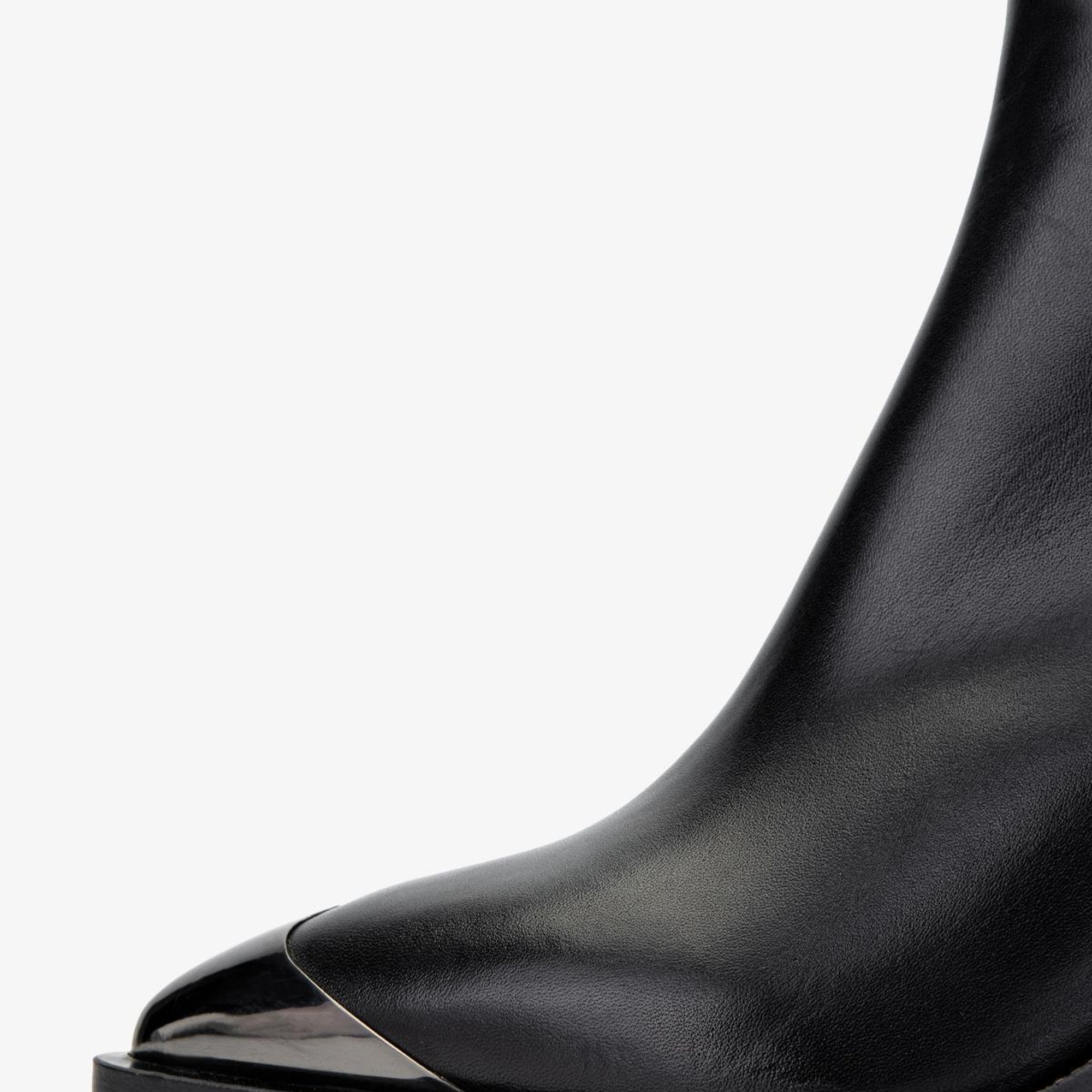 Valmenti Kadın Hakiki Deri Siyah Deri Casual Bot