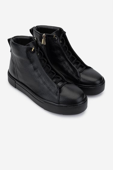  Valmenti Kadın Siyah Floter Casual Bot