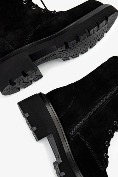  Valmenti Kadın Siyah Süet Casual Bot