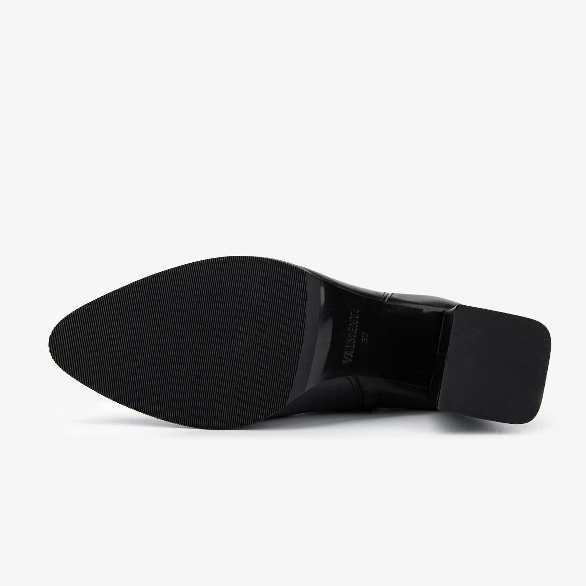 Valmenti Kadın Siyah Deri Klasik Bot