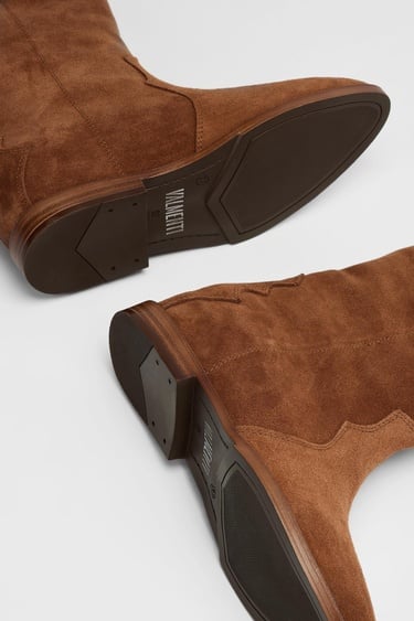  Valmenti Draco Kadın Taba Süet Hakiki Deri Casual Bot
