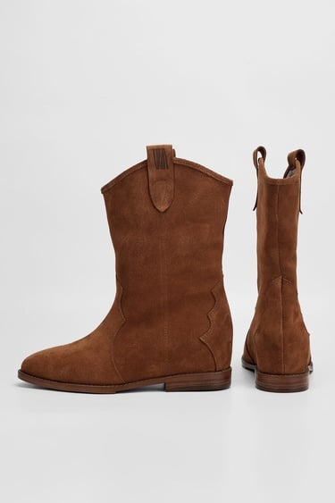  Valmenti Draco Kadın Taba Süet Hakiki Deri Casual Bot