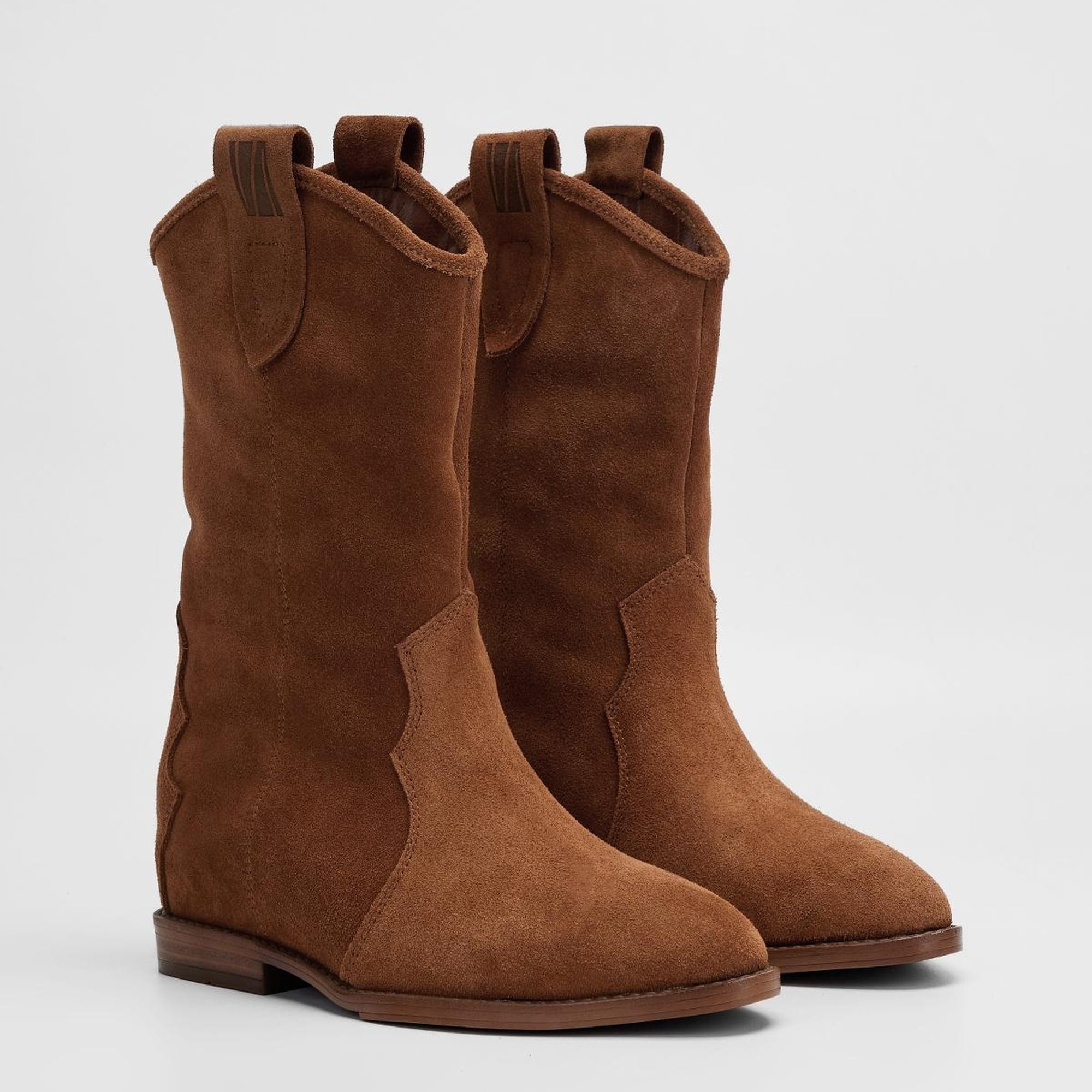 Valmenti Draco Kadın Taba Süet Hakiki Deri Casual Bot