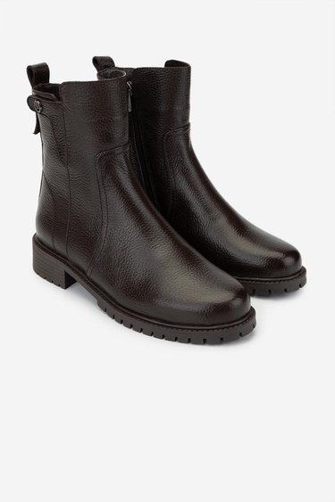  Valmenti Kadın Kahverengi Düz Bot