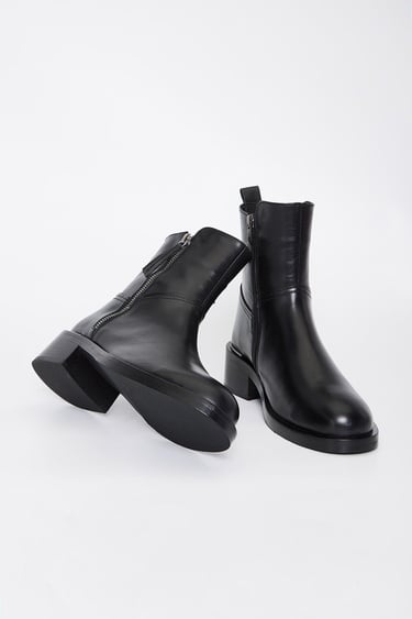  Valmenti Lyrion Kadın Siyah Hakiki Deri Casual Bot