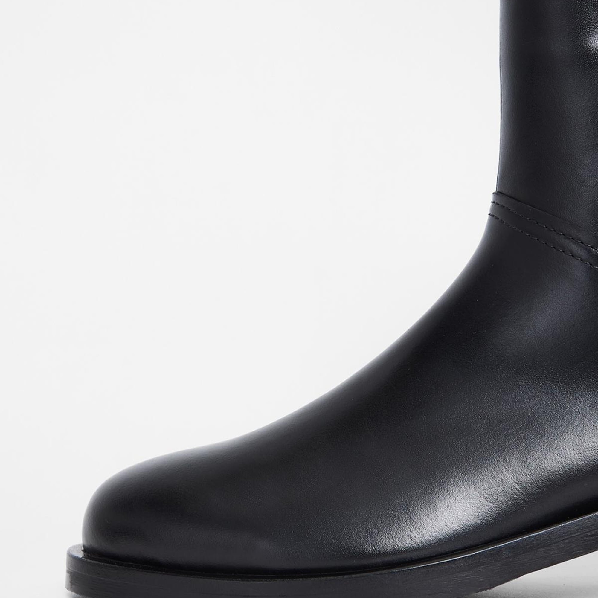 Valmenti Lyrion Kadın Siyah Hakiki Deri Casual Bot