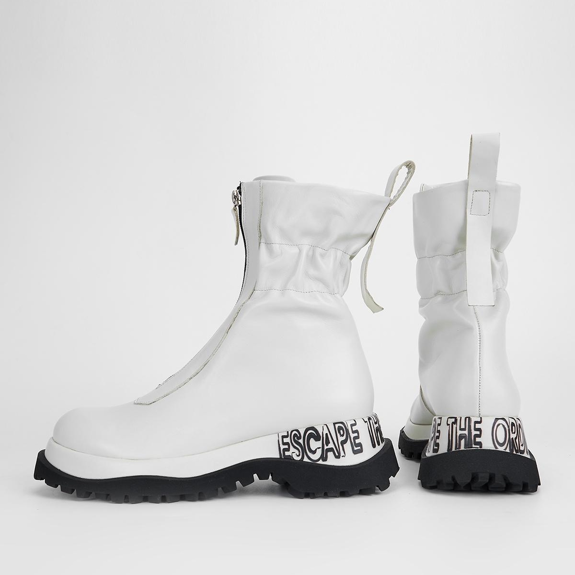 Valmenti Orıonex Kadın Beyaz Hakiki Deri Casual Bot