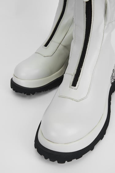  Valmenti Orıonex Kadın Beyaz Hakiki Deri Casual Bot