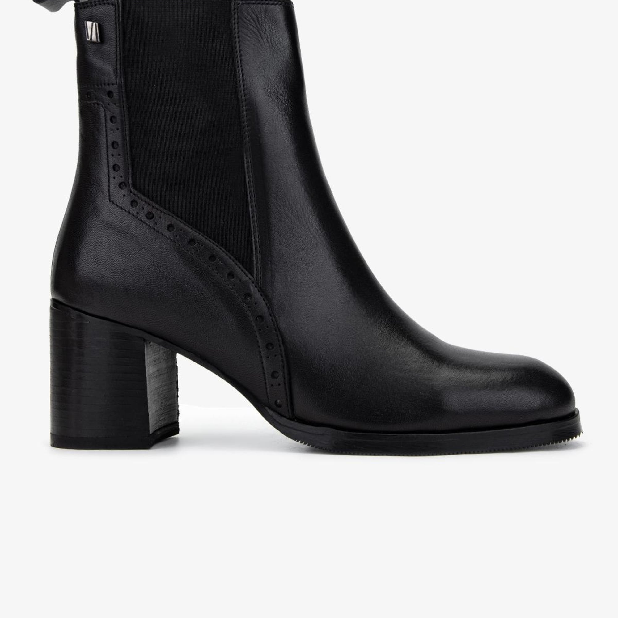 Valmenti Kadın Hakiki Deri Siyah Deri Casual Bot