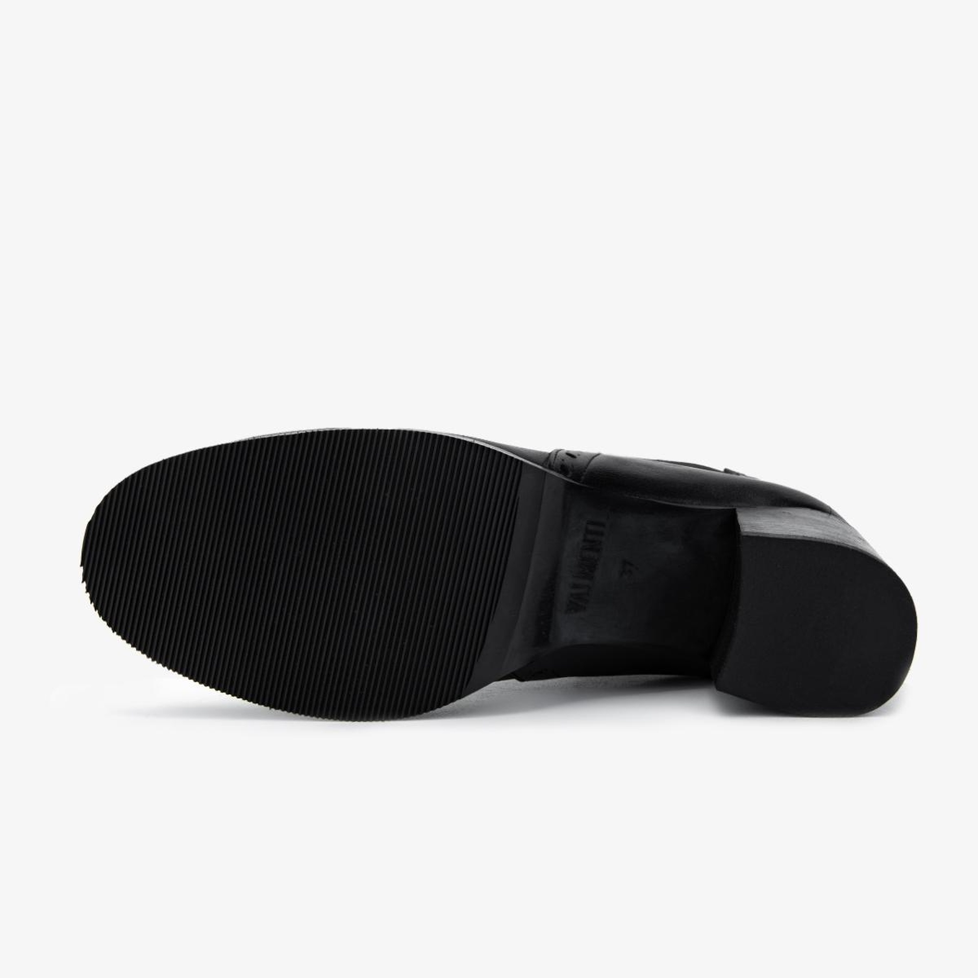 Valmenti Kadın Hakiki Deri Siyah Deri Casual Bot