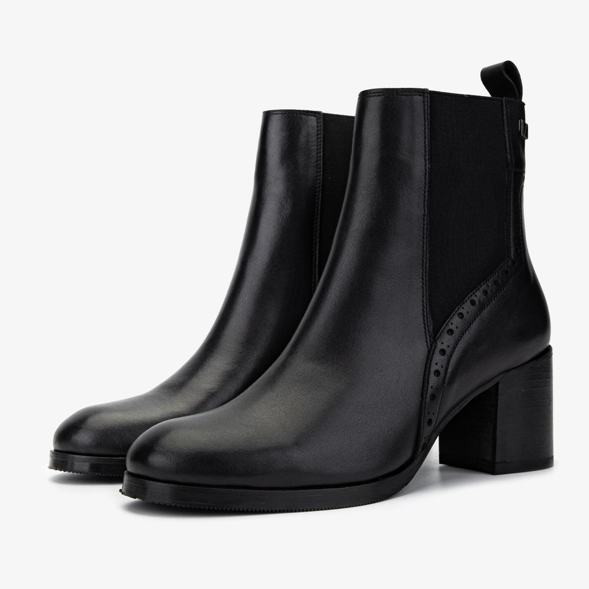 Valmenti Kadın Hakiki Deri Siyah Deri Casual Bot