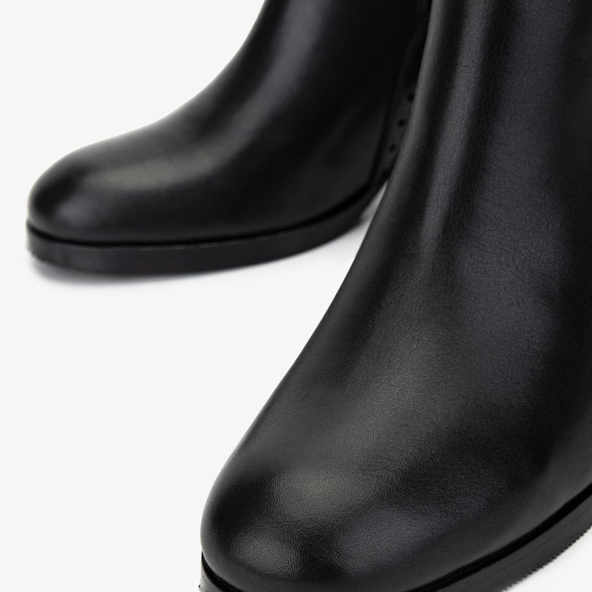 Valmenti Kadın Hakiki Deri Siyah Deri Casual Bot