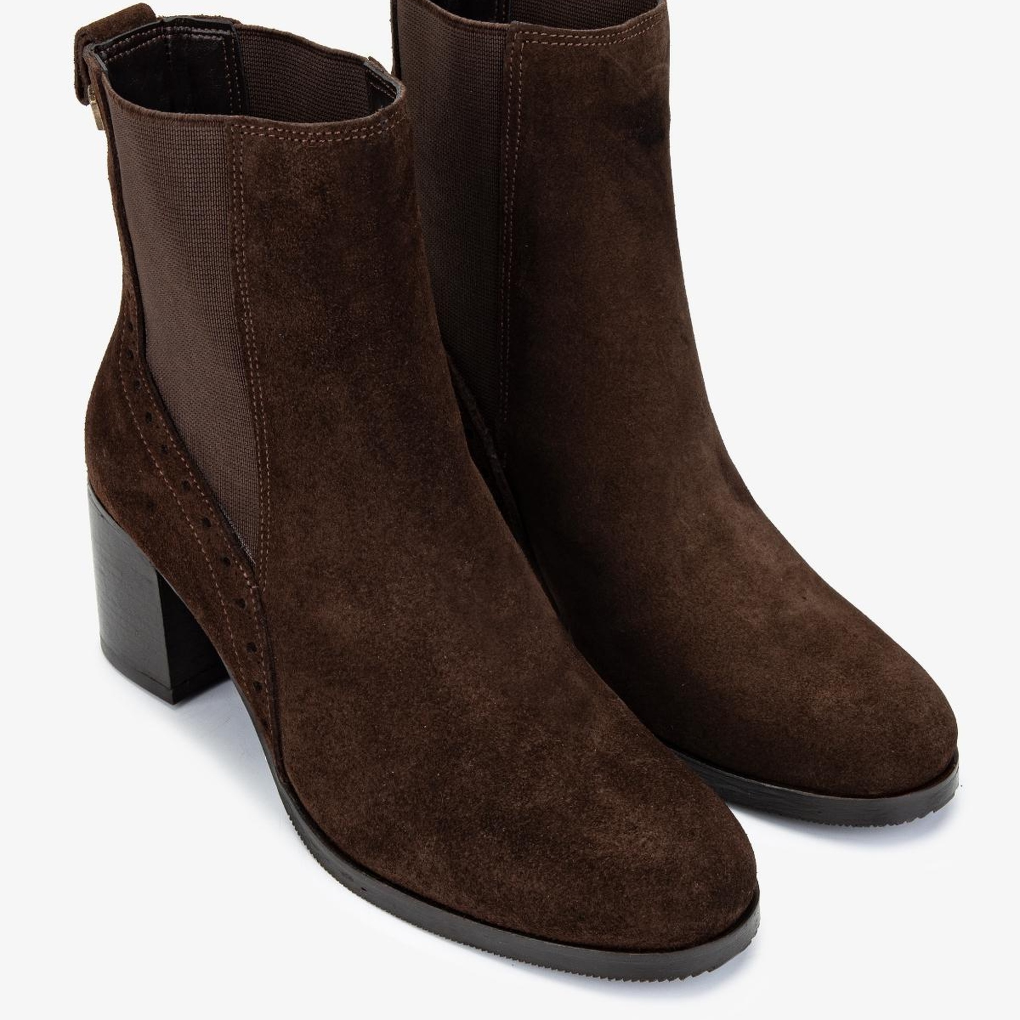 Valmenti Kadın Hakiki Deri Kahverengi Süet Casual Bot