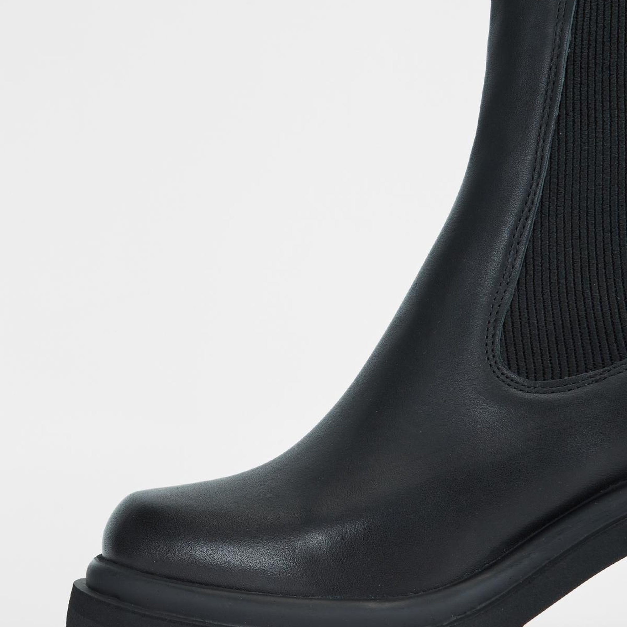 Valmenti Kadın Siyah Hakiki Deri Casual Bot