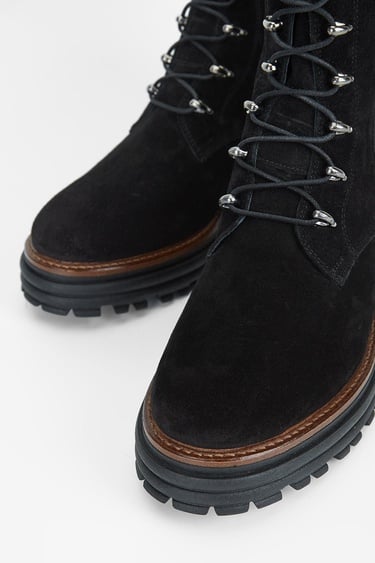  Valmenti Sirius Kadın Siyah Süet Hakiki Deri Casual Bot