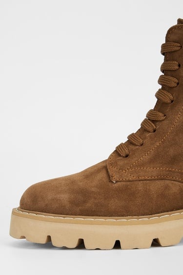  Valmenti Kadın Taba Süet Hakiki Deri Casual Bot