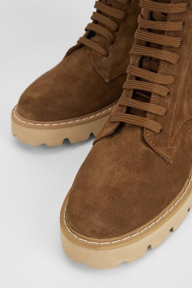  Valmenti Kadın Taba Süet Hakiki Deri Casual Bot