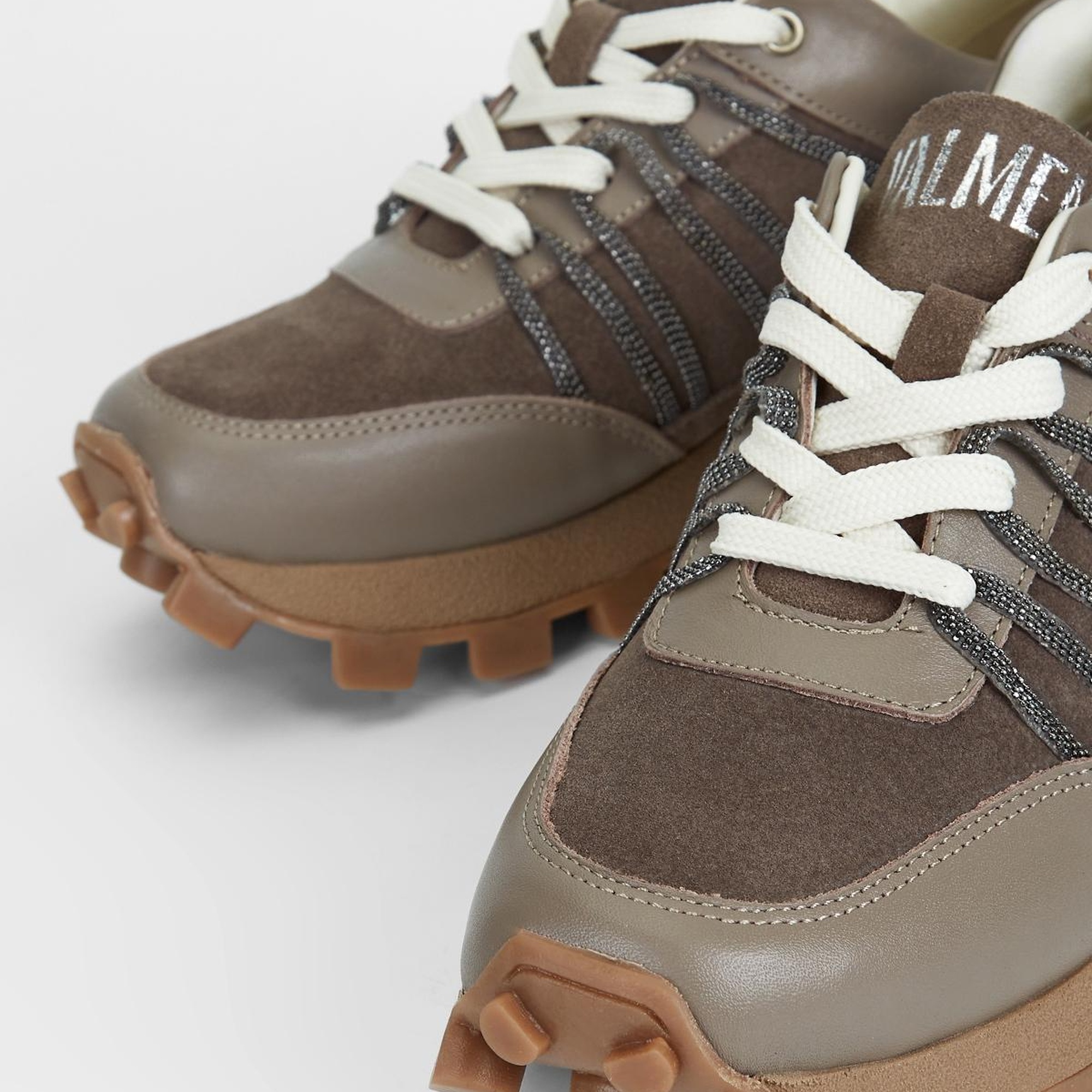 Valmenti Kadın Vizon Süet Hakiki Deri Sneakers & Spor Ayakkabı