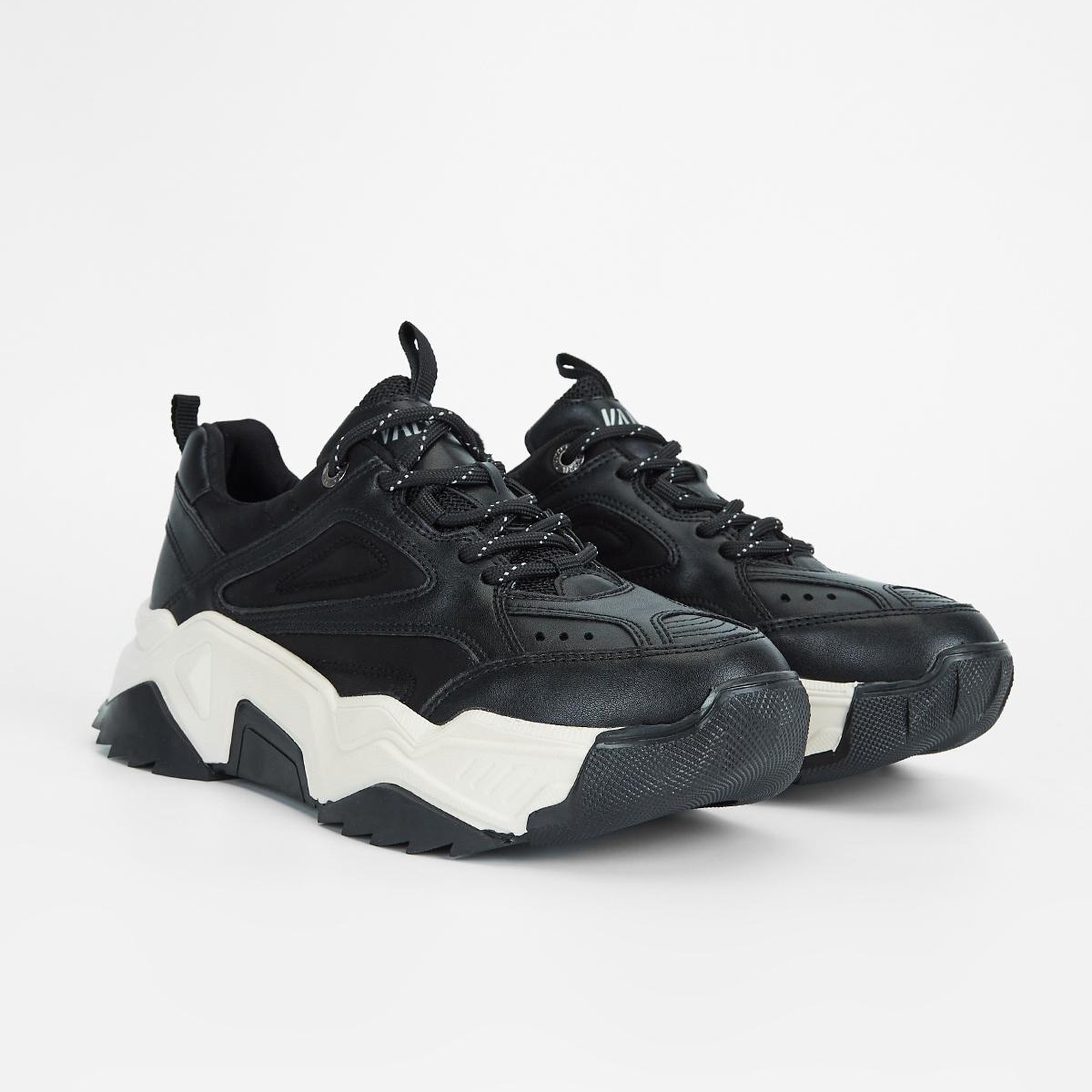 Valmenti Kadın Siyah Multi Hakiki Deri Sneakers & Spor Ayakkabı