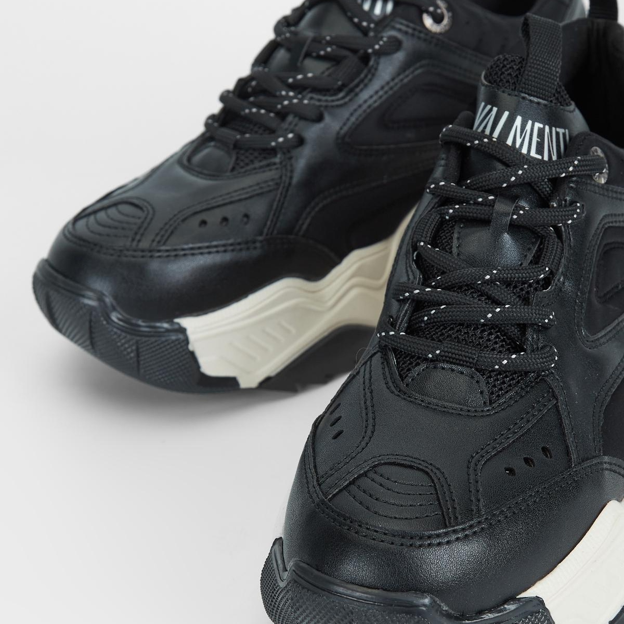 Valmenti Kadın Siyah Multi Hakiki Deri Sneakers & Spor Ayakkabı