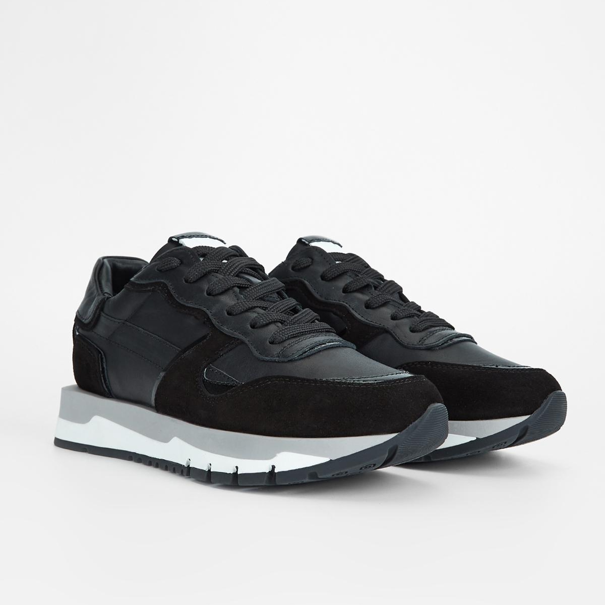 Valmenti Venus Kadın Siyah Hakiki Deri Sneakers & Spor Ayakkabı