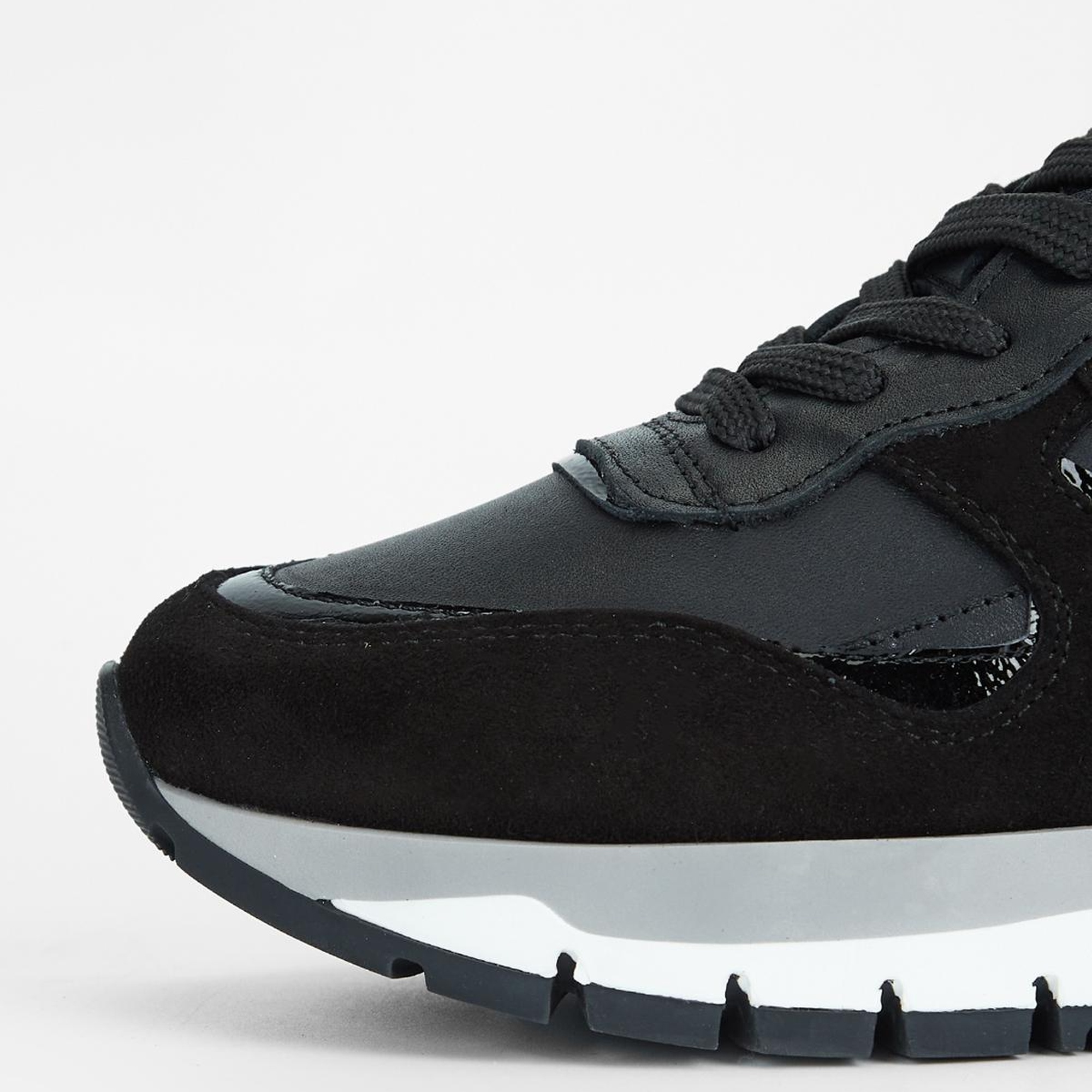 Valmenti Venus Kadın Siyah Hakiki Deri Sneakers & Spor Ayakkabı