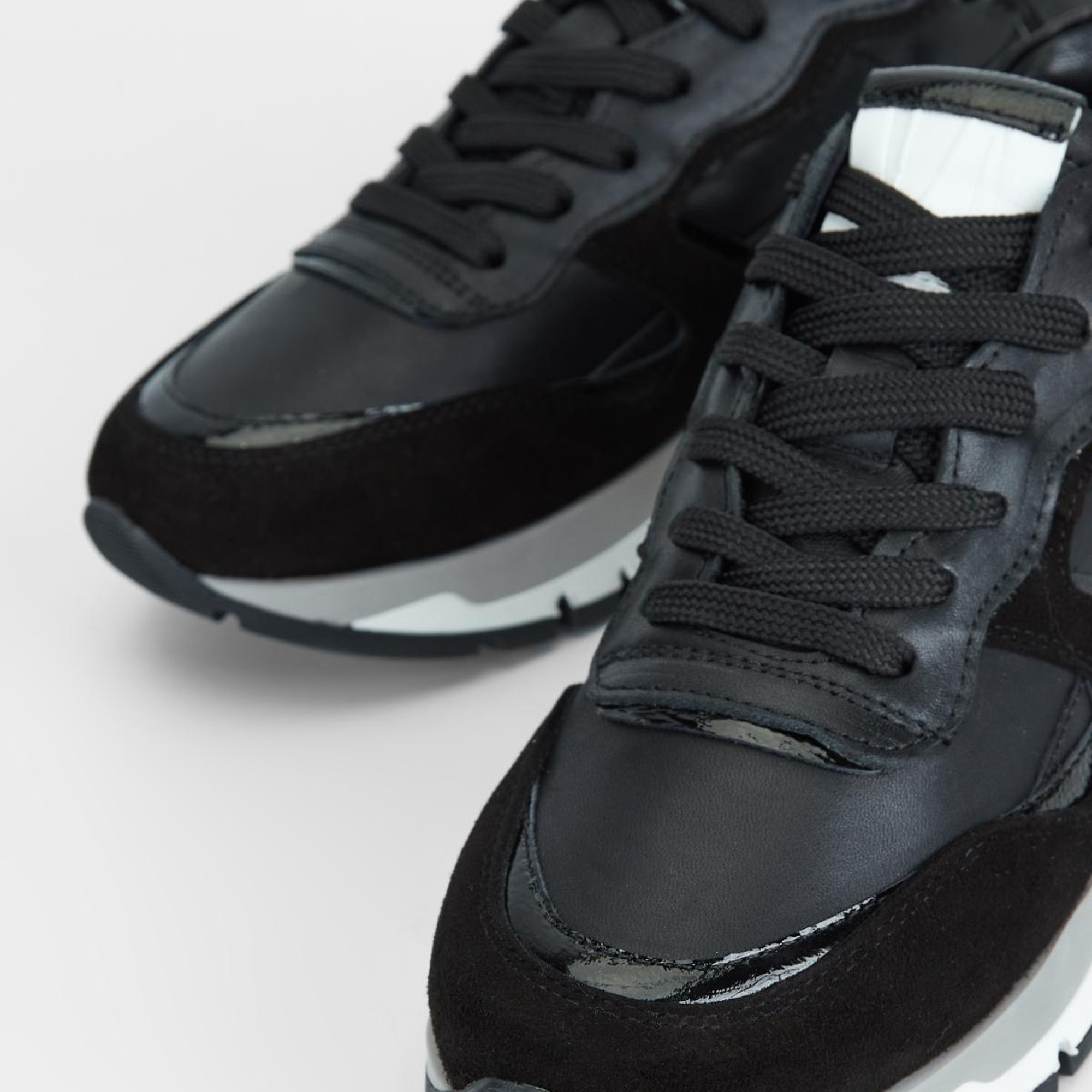 Valmenti Venus Kadın Siyah Hakiki Deri Sneakers & Spor Ayakkabı