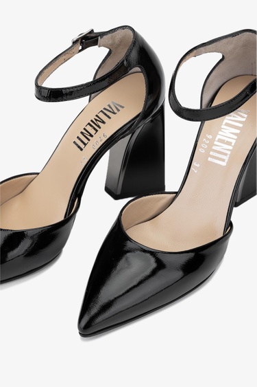  Valmenti Cielo Kadın SIYAH KRSK RGN Hakiki Deri Topuklu Ayakkabı