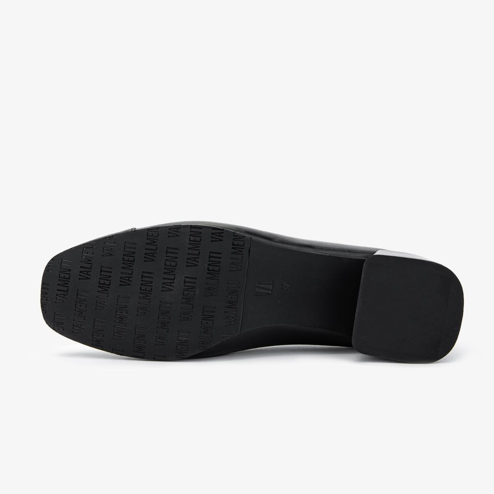 Valmenti Kadın Hakiki Deri Siyah Deri Topuklu Ayakkabı