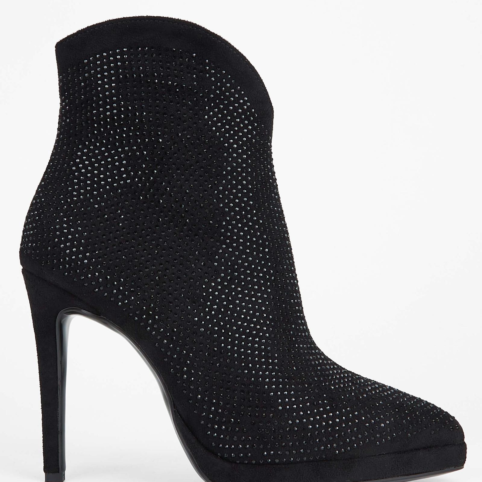 Tamer Tanca Kadın Hakiki Deri Siyah Topuklu Bot