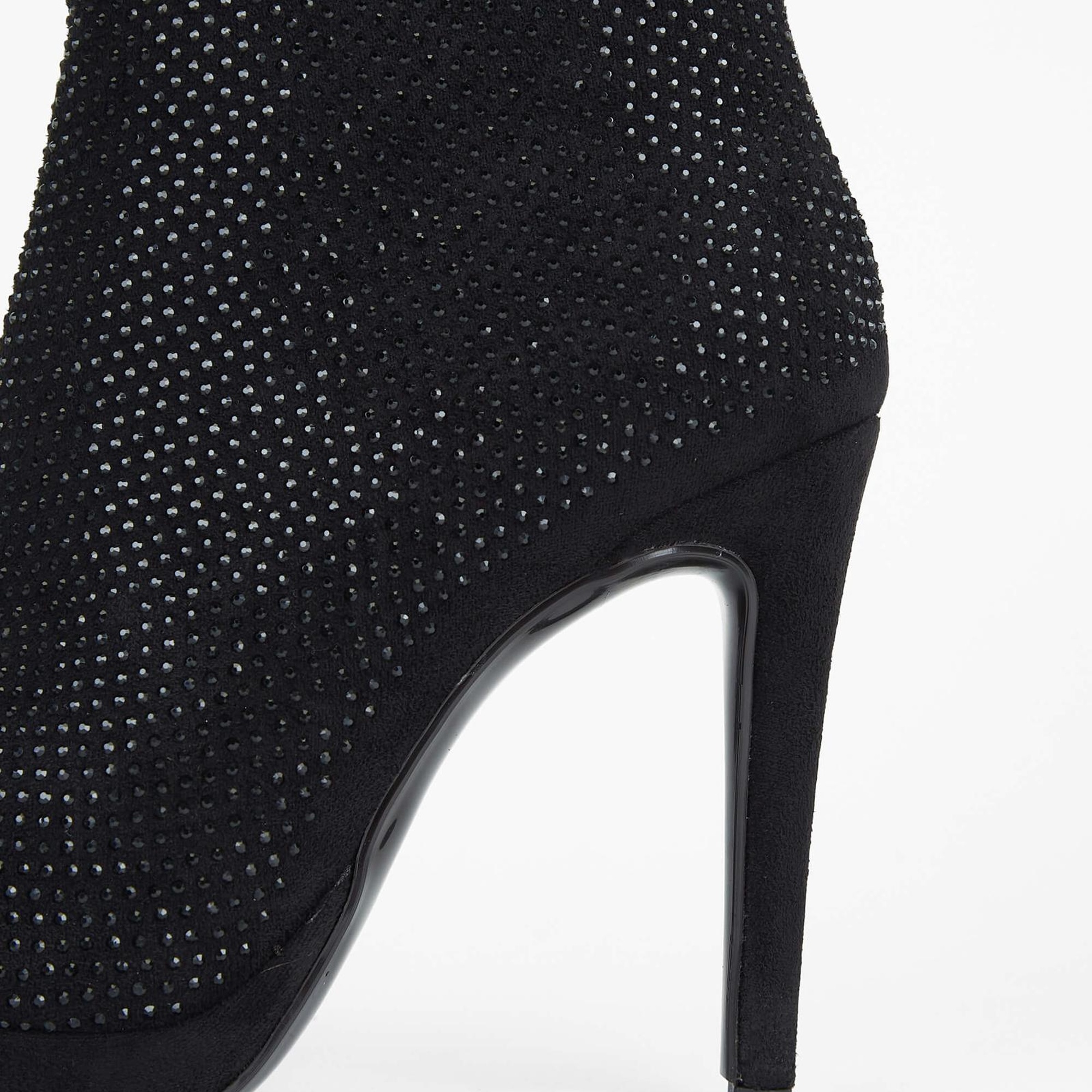 Tamer Tanca Kadın Hakiki Deri Siyah Topuklu Bot