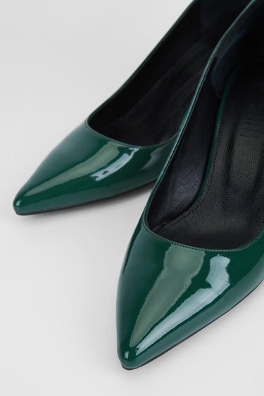  Valmenti Kadın Yeşil Rgn Vegan Topuklu Ayakkabı