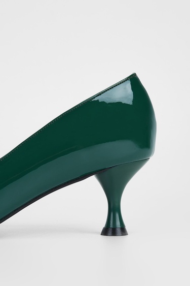  Valmenti Kadın Yeşil Rgn Vegan Topuklu Ayakkabı