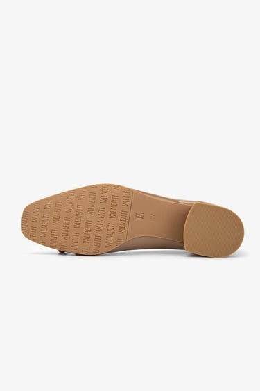  Valmenti Kadın Hakiki Deri Camel Topuklu Ayakkabı